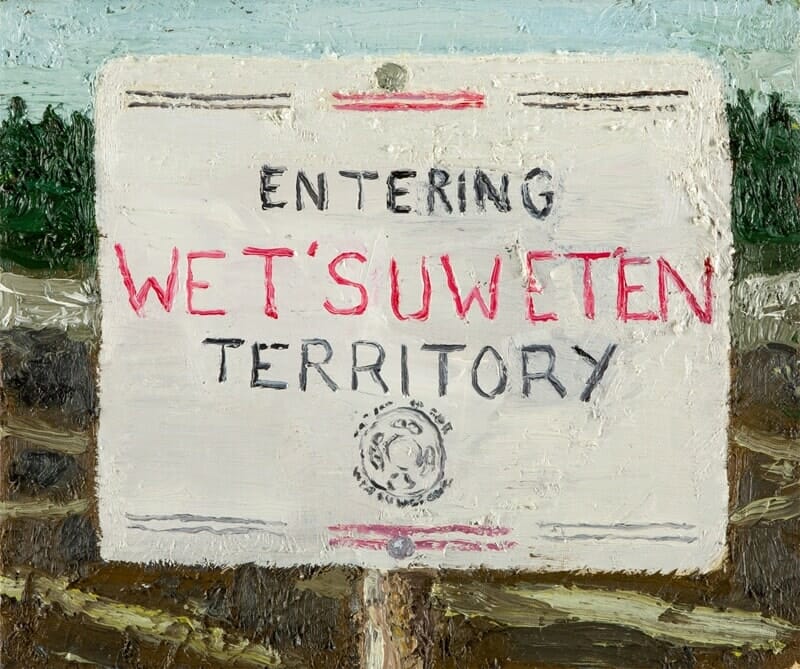 image14 Entering Wet'Suwet'en Territory