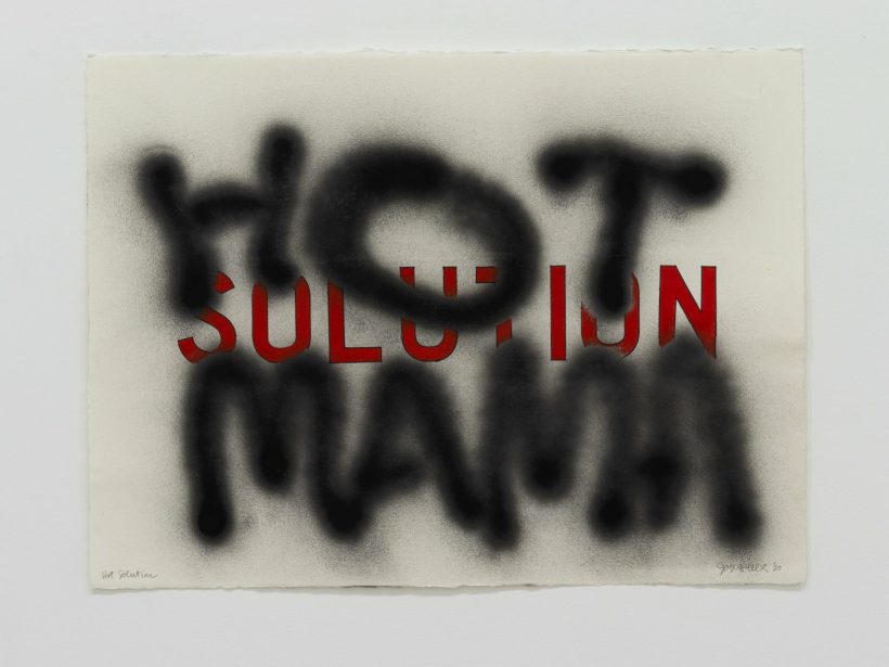 Hot Solution | 2020 | mixed media on paper | 22 x 30 in.