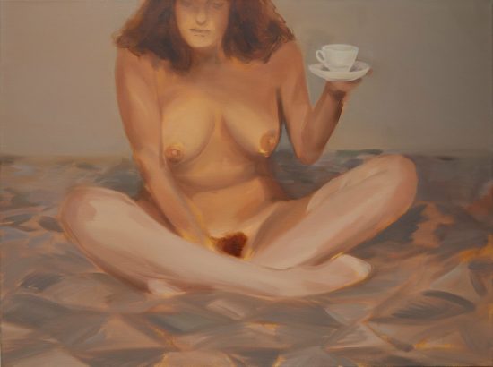 Cup and Saucer | 2021 | 36 x 48 in. | oil on canvas