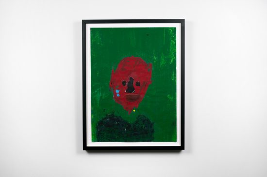 Nathan Eugene Carson | Devil's in the Details | 2022 | 24 x 18 in. | mixed media on paper | SOLD