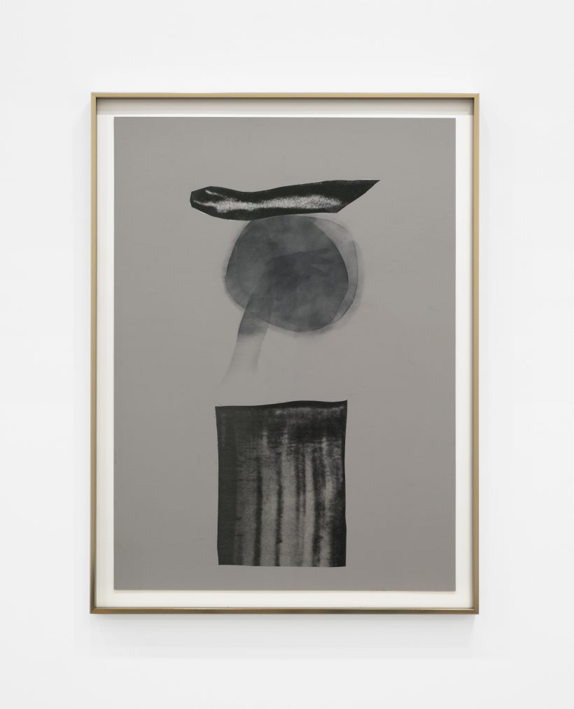 Robin Arseneault | Spectral Maneuver 5 | 2022 | 28.5 x 21 in. | graphite and collage on paper