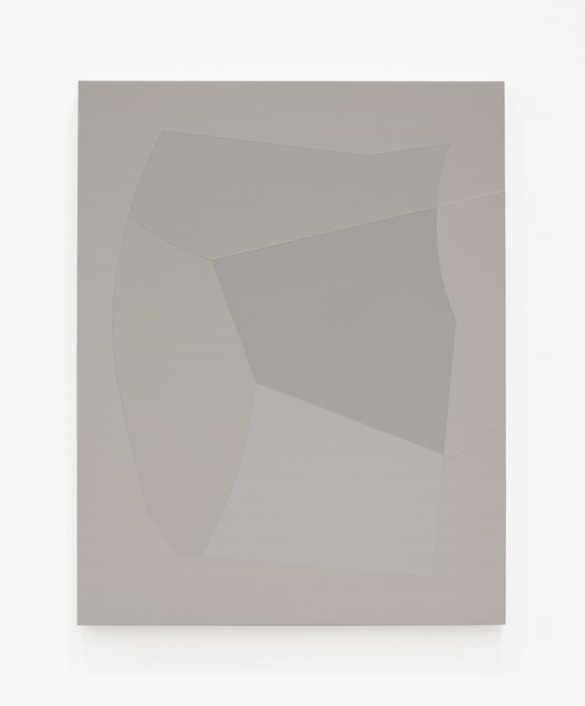 Larissa Tiggelers | Hazy Blanks | 2022 | acrylic on panel | 23 5/8 x 18 5/8 in.