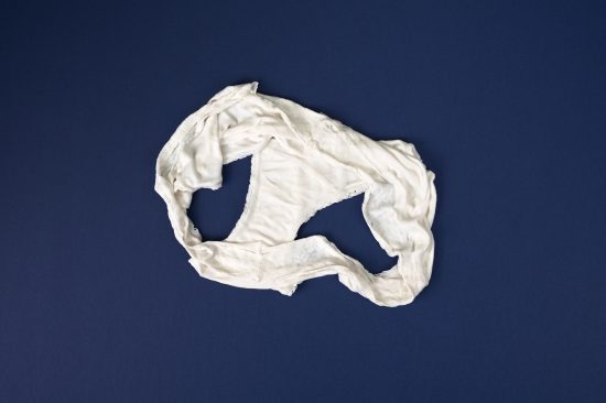 Yvonne Mullock | My Panties: Nearly Perfect | 2022 | Porcelain | size: Medium