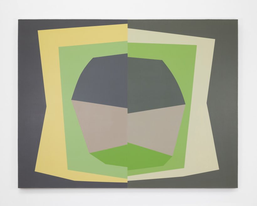 LARISSA TIGGELERS | After Repeating, More Familiar | 2023 | 52 x 68 in. | acrylic on stretched canvas | SOLD